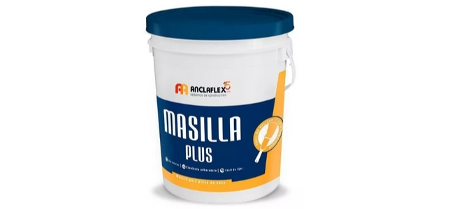 Masilla Anclaflex Plus, balde 28kg en Saldos Construcci&oacute;n